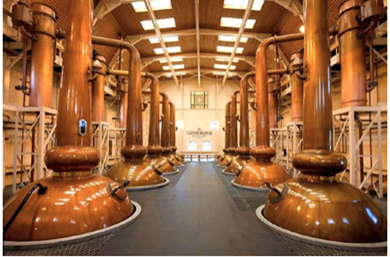 Alemniki w Glenmorangie