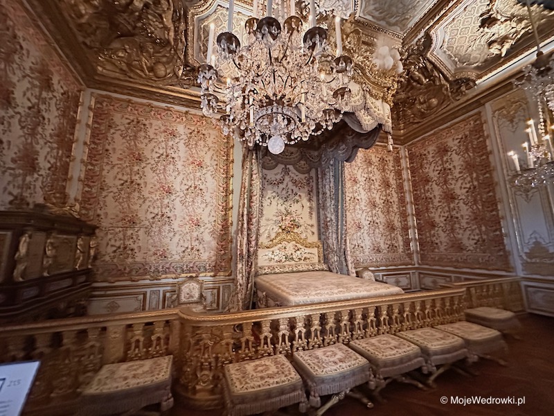 Królewskie komnaty w Wersalu