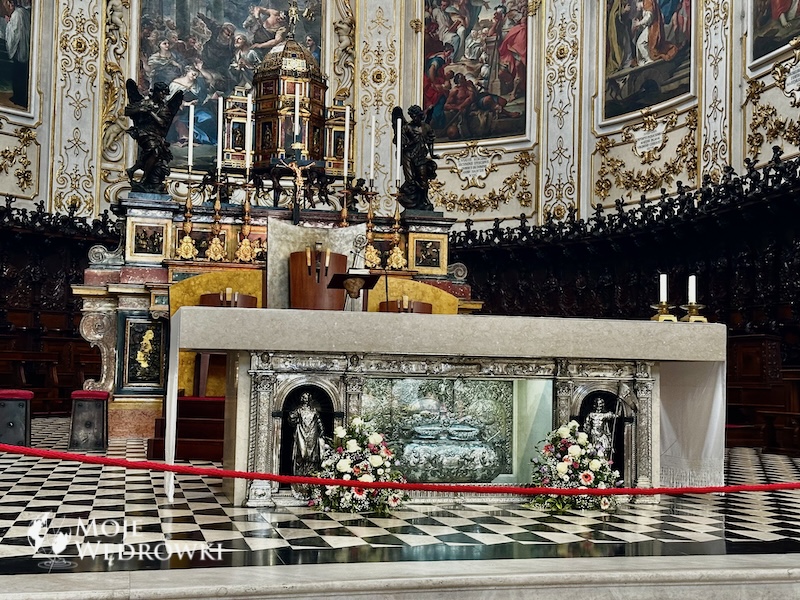 Ołtarz w Bazylice Santa Maria Maggiore