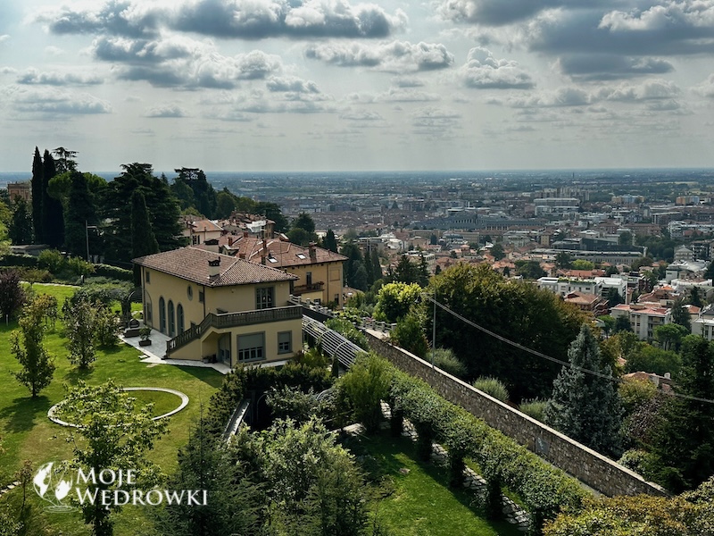 Przepiękna willa tuż przy Murach Weneckich. Górne Bergamo.